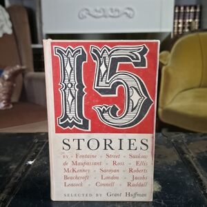 Antique Red and Black Coffee Table Book